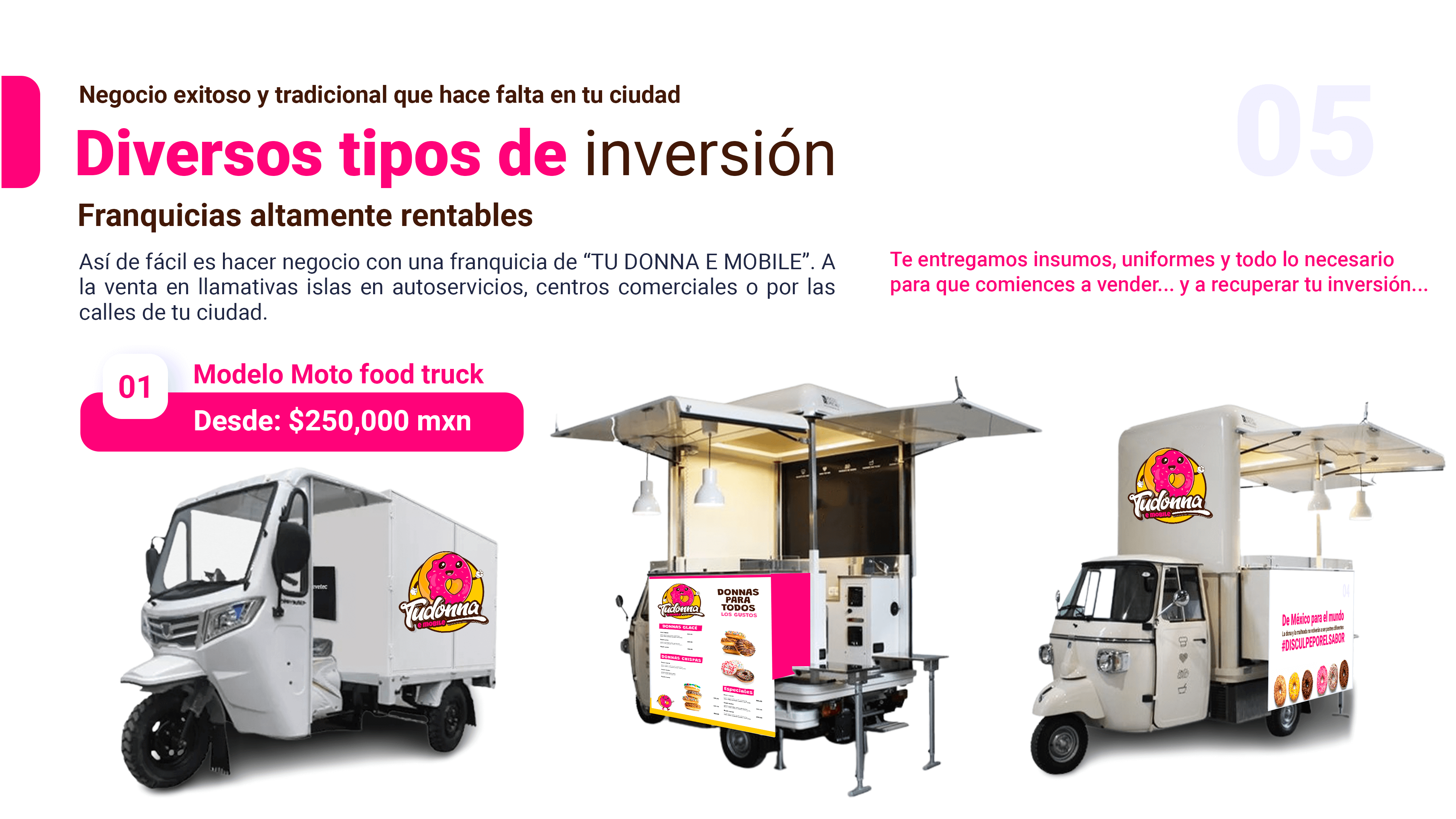 Presentación Franquicia TU DONNA E MOBILE 5